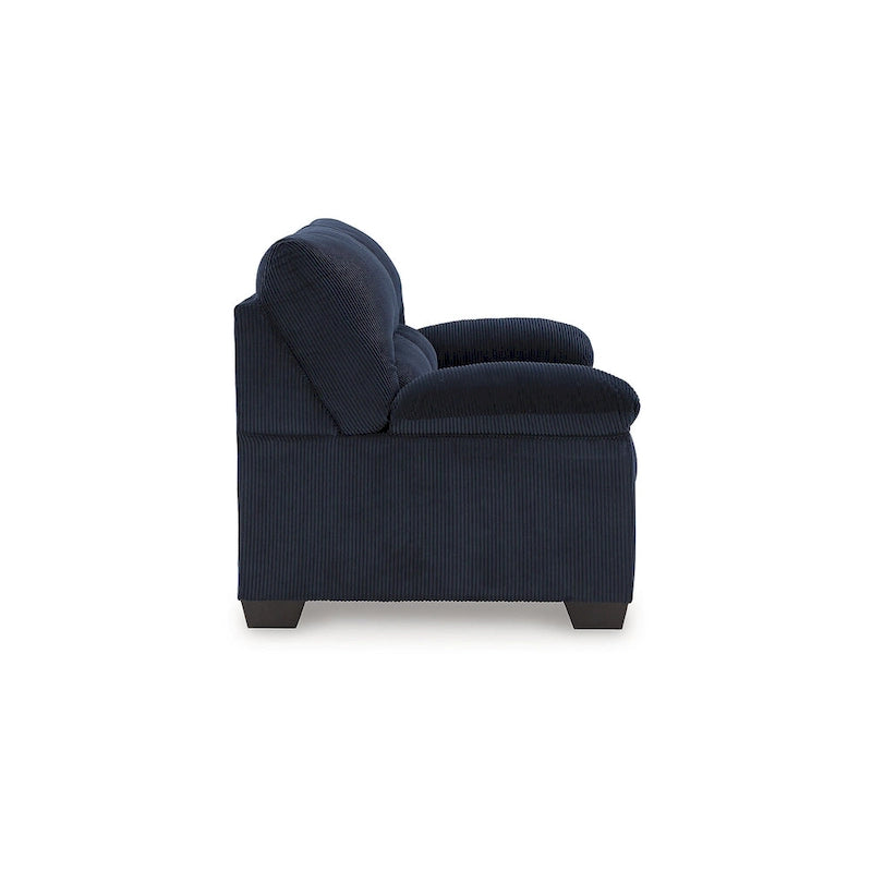 Petit canapé minimaliste en tissu, canapé confortable pour 2 personnes avec coussin rembourré, pour appartement et studio
