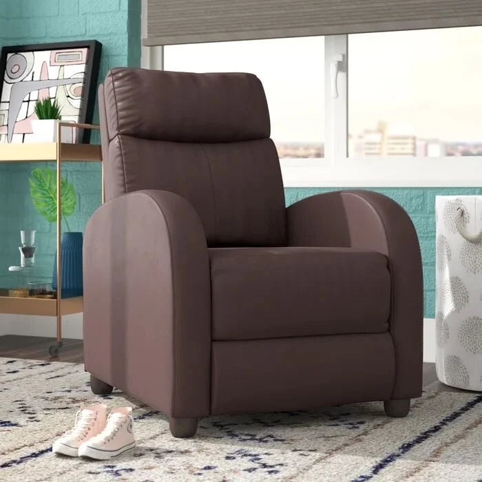 Relaxsessel aus PU-Leder, Einsitzer fürs Wohnzimmer