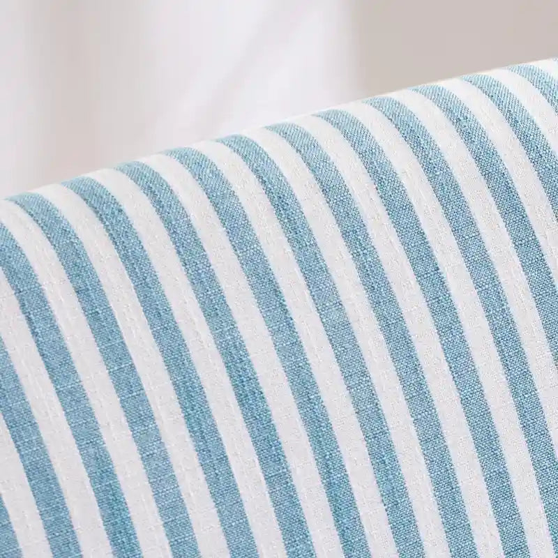 Sofá decorativo tapizado, sillón tipo club de lino con patas para sala de estar