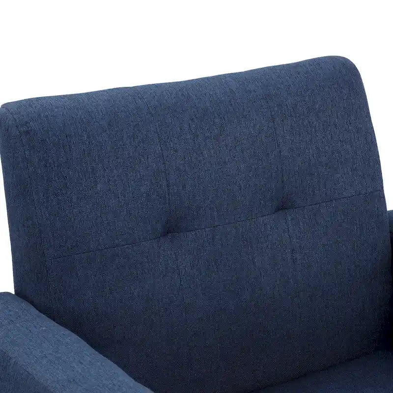 Sillón decorativo moderno de tela de estilo de mediados de siglo