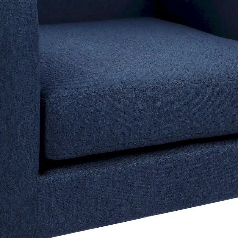 Sillón decorativo moderno de tela de estilo de mediados de siglo