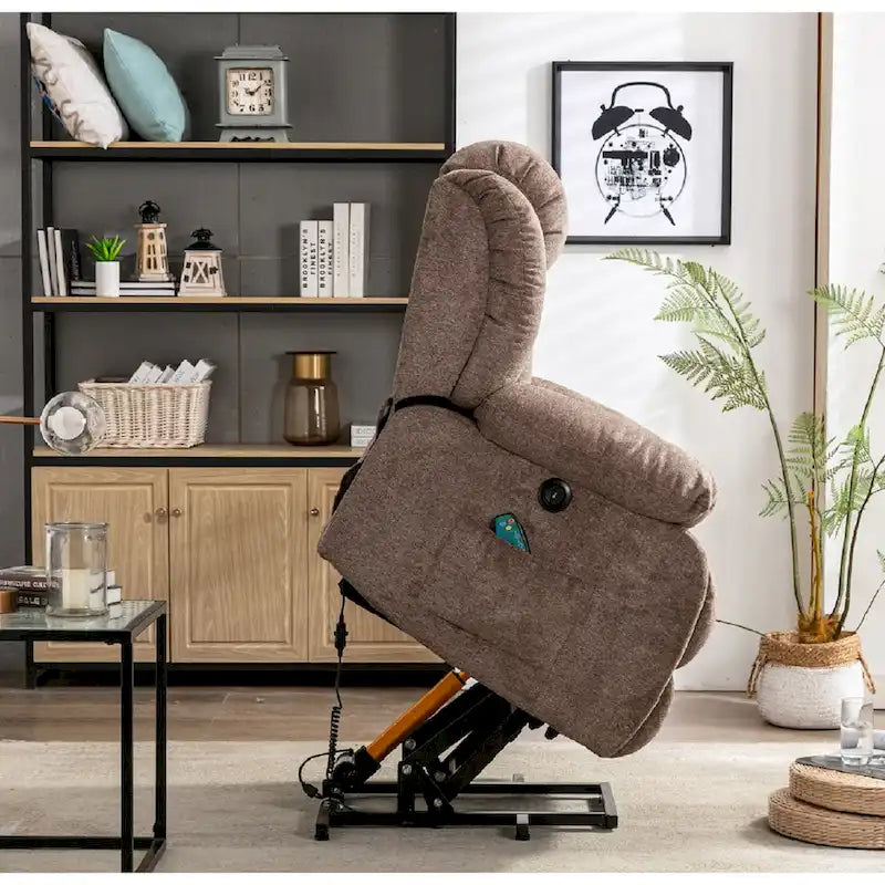 Übergroßer manueller Schaukel- und Relaxsessel, 360° drehbar, für das Wohnzimmer