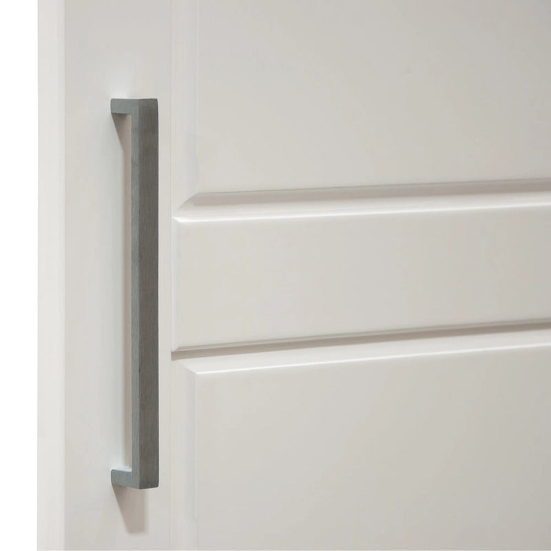 Armario ropero de 3 puertas 100 % de madera maciza, con puertas de madera maciza o espejadas