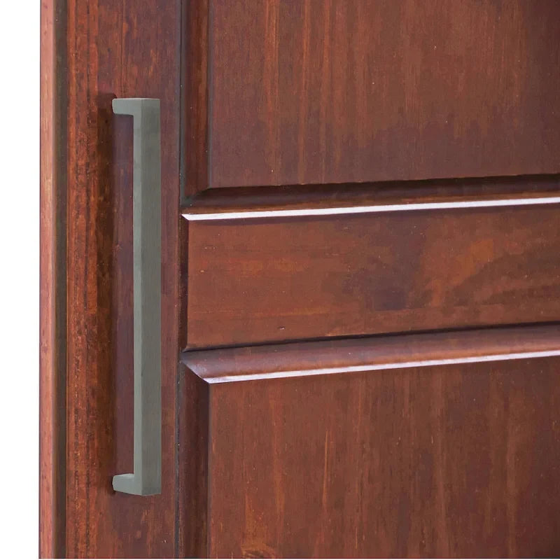 Armario ropero de 3 puertas 100 % de madera maciza, con puertas de madera maciza o espejadas