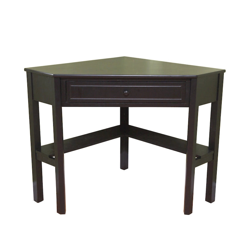Eckschreibtisch aus Massivholz/MDF