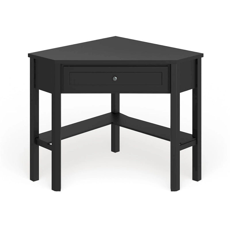 Eckschreibtisch aus Massivholz/MDF