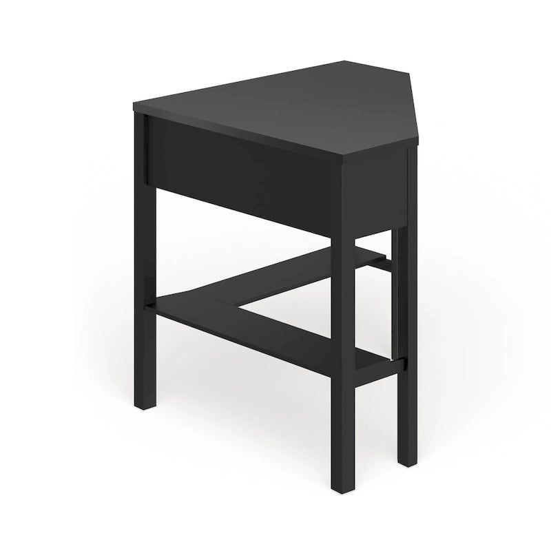 Eckschreibtisch aus Massivholz/MDF