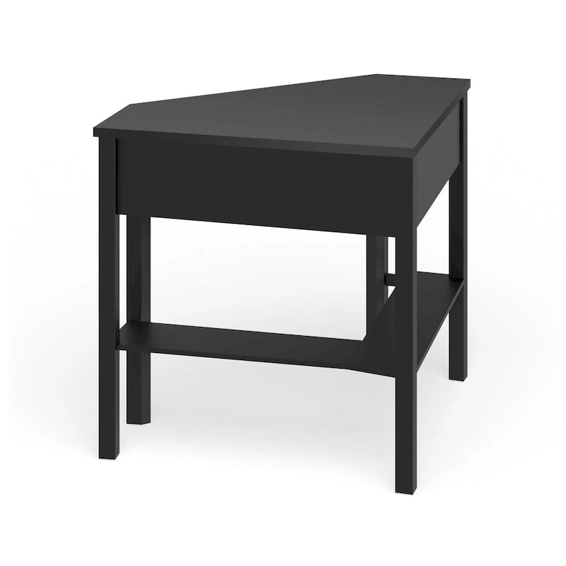 Eckschreibtisch aus Massivholz/MDF