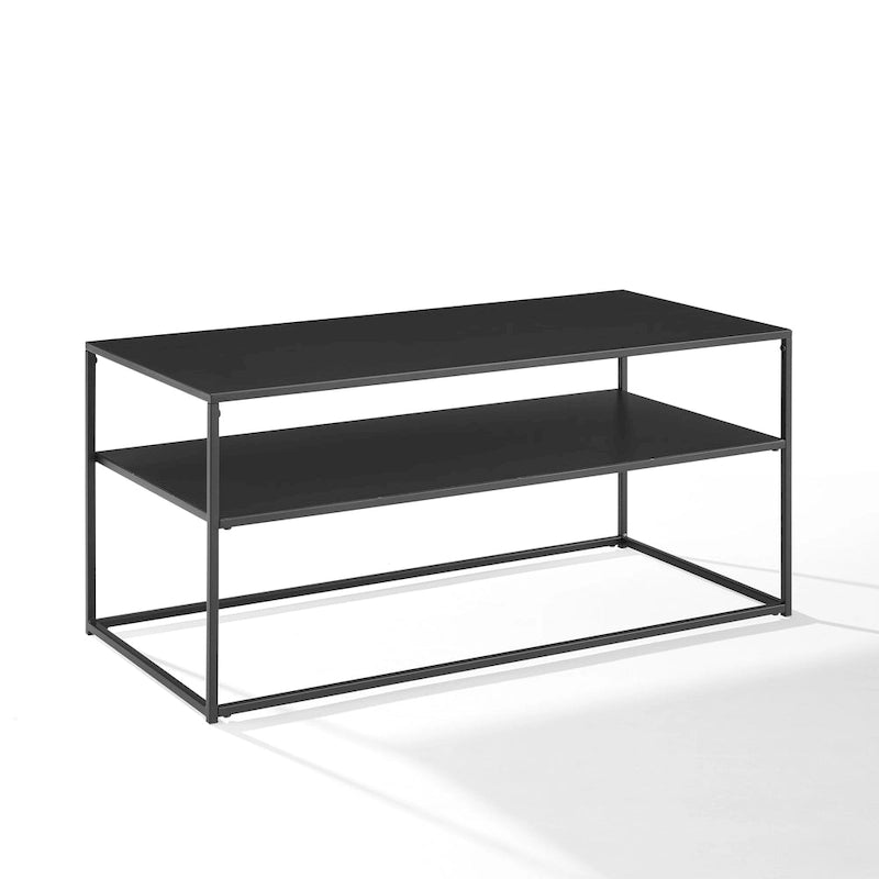 Table basse minimaliste, structure robuste, montage facile, table multifonction pour le salon