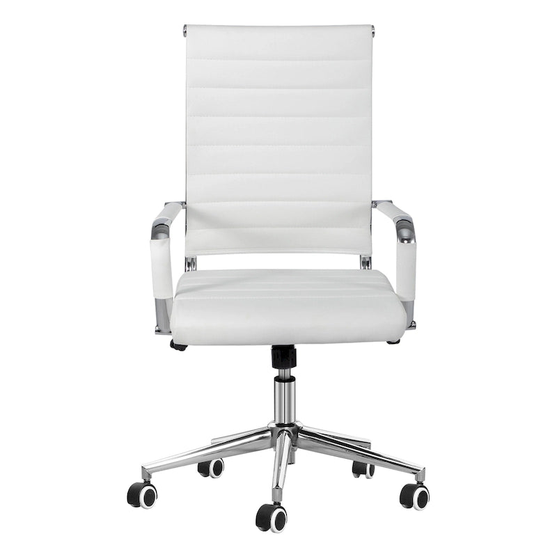 Ergonomischer Bürostuhl aus PU-Leder, höhenverstellbar und drehbar