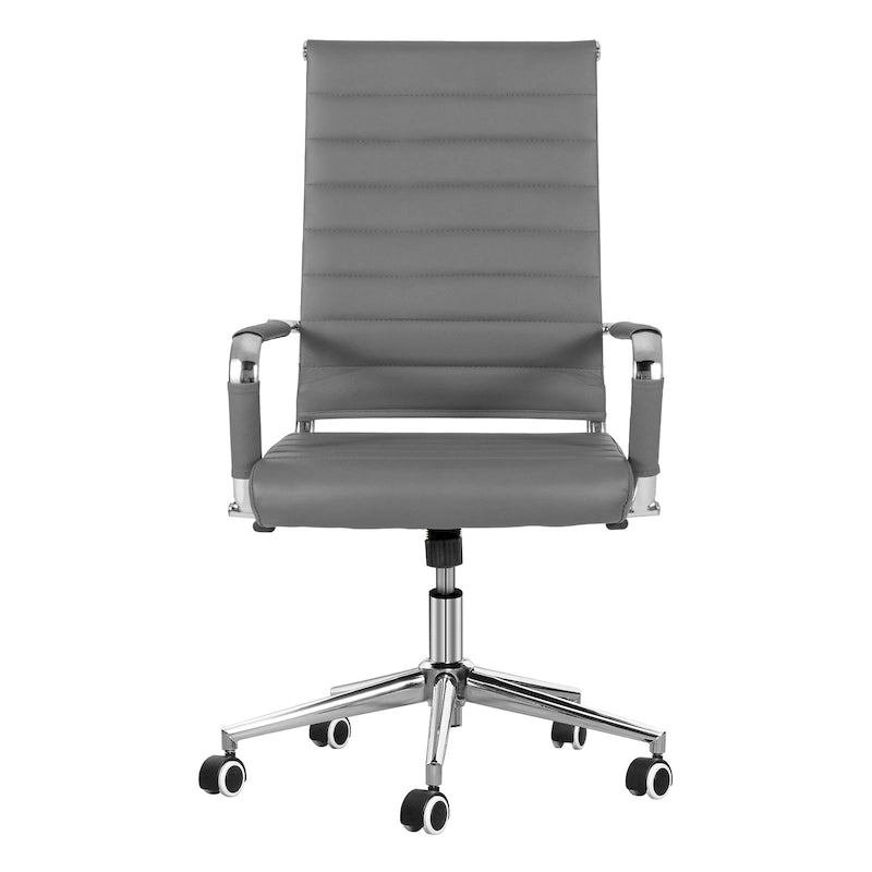 Ergonomischer Bürostuhl aus PU-Leder, höhenverstellbar und drehbar