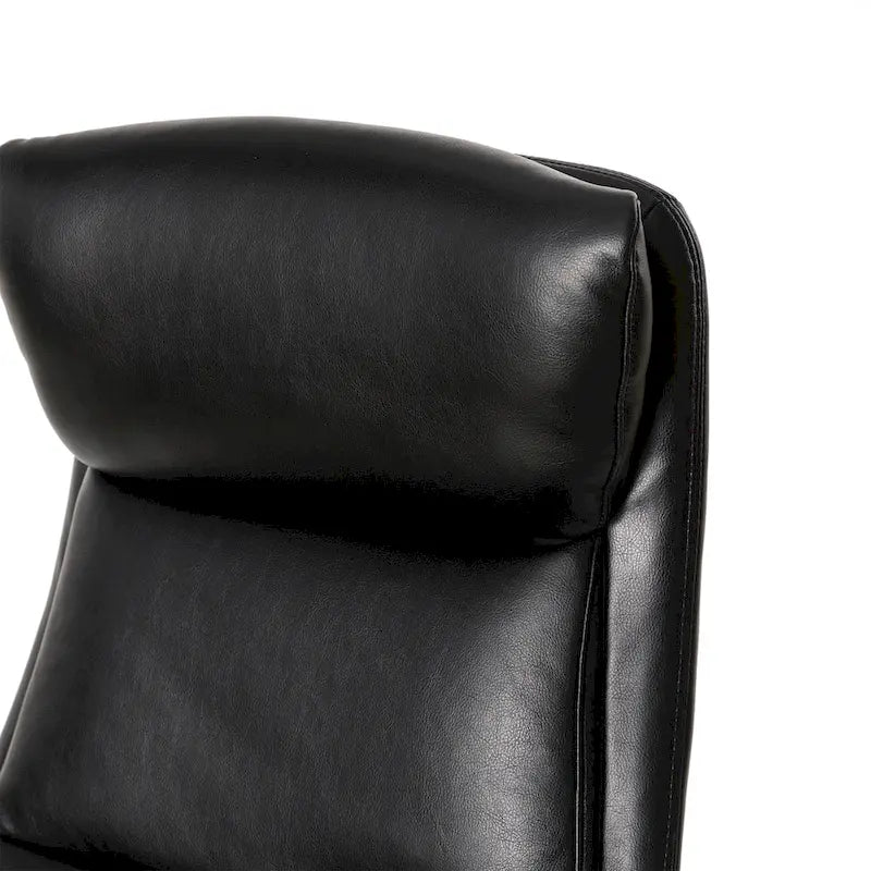 Moderner ergonomischer Chefsessel aus Kunstleder mit hoher Rückenlehne, verstellbar und drehbar