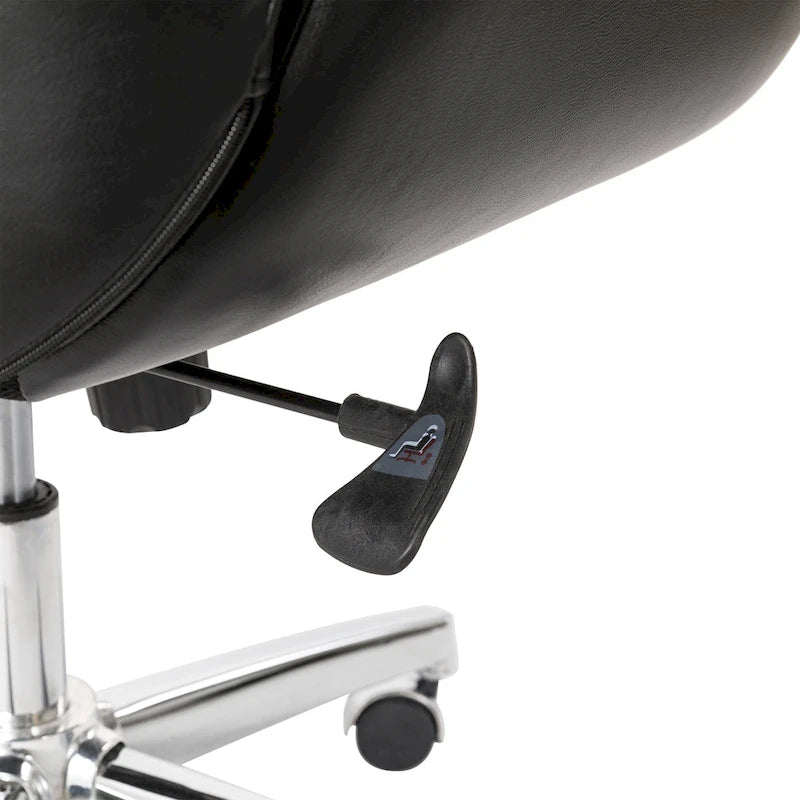 Moderner ergonomischer Chefsessel aus Kunstleder mit hoher Rückenlehne, verstellbar und drehbar